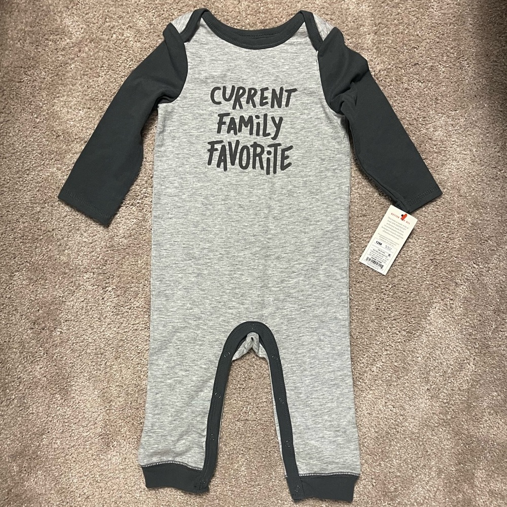 NWT Cat & Jack One Piece Outfit 12 Months